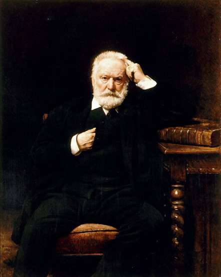 Portrait of Victor Hugo